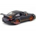 Cochesdemetal.ES 2006 Porsche 911 (997) GT3 RS NEGRO 1:18 Welly 18015