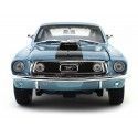 1968 Ford Mustang GT Cobra Jet Azul 1:18 Maisto 31167 Cochesdemetal 3 - Coches de Metal 