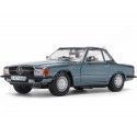 Cochesdemetal.es 1977 Mercedes-Benz 350 SL W107 Hard Top Coupé Blue Grel 1:18 Sun Star 4666