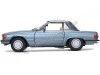 Carsdemetal.es 1977 Mercedes-Benz 350 SL W107 Hard Top Coupe Blue Grel 1:18 Sun Star 4666