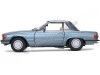 Cochesdemetal.es 1977 Mercedes-Benz 350 SL W107 Hard Top Coupé Blue Grel 1:18 Sun Star 4666