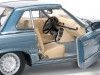 Cochesdemetal.es 1977 Mercedes-Benz 350 SL W107 Hard Top Coupé Blue Grel 1:18 Sun Star 4666