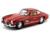 1954 Mercedes-Benz 300 SL "Alas de Gaviota" Rojo 1:18 Bburago 12047