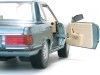 Carsdemetal.es 1977 Mercedes-Benz 350 SL W107 Hard Top Coupe Blue Grel 1:18 Sun Star 4666