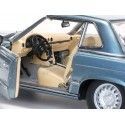 Carsdemetal.es 1977 Mercedes-Benz 350 SL W107 Hard Top Coupe Blue Grel 1:18 Sun Star 4666