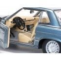 Cochesdemetal.es 1977 Mercedes-Benz 350 SL W107 Hard Top Coupé Blue Grel 1:18 Sun Star 4666