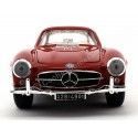 1954 Mercedes-Benz 300 SL (W198) "Alas de Gaviota" Rojo 1:18 Bburago 12047 Cochesdemetal 3 - Coches de Metal 