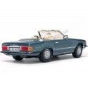 Cochesdemetal.es 1977 Mercedes-Benz 350 SL W107 Open Convertible Gray Blue Metallic 1:18 Sun Star 4673