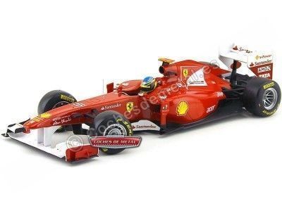 2011 Scuderia Ferrari F150 Italia N5 Fernando Alonso 1:18 Hot Wheels W1073 Cochesdemetal 1 - Coches de Metal 