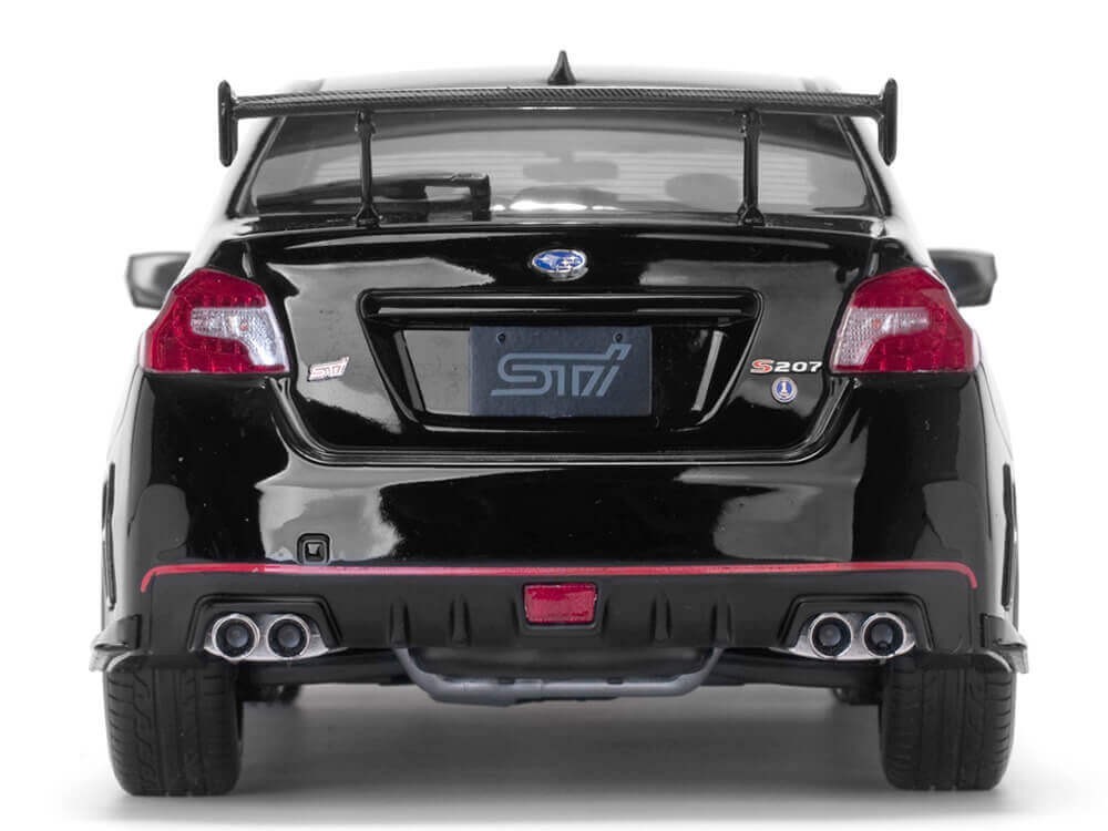 超安い品質 1/18 サンスター スバル ブラック S207 SUBARU ミニカー