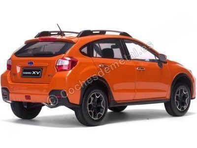 Carsdemetal.es 2014 Subaru XV Tangerine Orange Pearl 1:18 Sun Star 5571 2