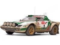 1976 Lancia Stratos HF Rally Sanremo Muddy Version 1:18 Sun Star 4628