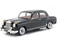 1956 Mercedes-Benz 220 S Limousine (W180 II) Negro 1:18 KK-Scale 180321