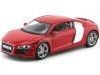 Cochesdemetal.es 2008 Audi R8 Rojo Metalades 1:18 Food Premiere 36143