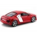 Cochesdemetal.es 2008 Audi R8 Rojo Metalades 1:18 Food Premiere 36143