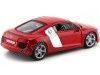 Cochesdemetal.es 2008 Audi R8 Rojo Metalades 1:18 Food Premiere 36143