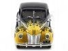 Cochesdemetal.es 1940 Ford Deluxe Negro Con Llamas 1:18 Motor Max 73108