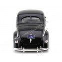 Cochesdemetal.es 1940 Ford Deluxe Negro Con Llamas 1:18 Motor Max 73108