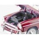 Cochesdemetal.es 1950 Chevrolet Bel Air Hard Top Granate/Blanco 1:18 Motor Max 73111