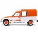 Carsdemetal.es 1984 Citroen Acadene "Acaspot" White-Naranja 1:18 SOLLO S1800404