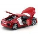 Cochesdemetal.es 2008 Audi R8 Rojo Metalades 1:18 Food Premiere 36143