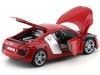 Cochesdemetal.es 2008 Audi R8 Rojo Metalades 1:18 Food Premiere 36143