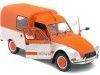 Carsdemetal.es 1984 Citroen Acadene "Acaspot" White-Naranja 1:18 SOLLO S1800404