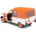 Carsdemetal.es 1984 Citroen Acadene "Acaspot" White-Naranja 1:18 SOLLO S1800404