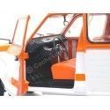 Carsdemetal.es 1984 Citroen Acadene "Acaspot" White-Naranja 1:18 SOLLO S1800404