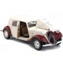 Carsdemetal.es 1937 Citroen Tracion 11cv Berlina bege 1:18 SOLLO S1800901