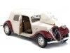 Carsdemetal.es 1937 Citroen Tracion 11cv Berlina bege 1:18 SOLLO S1800901