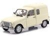 Cochesdemetal.es 1975 Renault R4 4L F4 Cream White 1:18 Solido S1802201