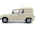 Cochesdemetal.es 1975 Renault R4 4L F4 Cream White 1:18 Solido S1802201