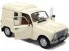 Cochesdemetal.es 1975 Renault R4 4L F4 Cream White 1:18 Solido S1802201
