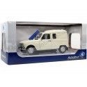 Cochesdemetal.es 1975 Renault R4 4L F4 Cream White 1:18 Solido S1802201
