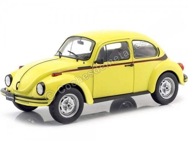 Cochesdemetal.es 1974 Vokswagen Beetle 1303 Sport Brillant Gelb 1:18 Solido S1800511