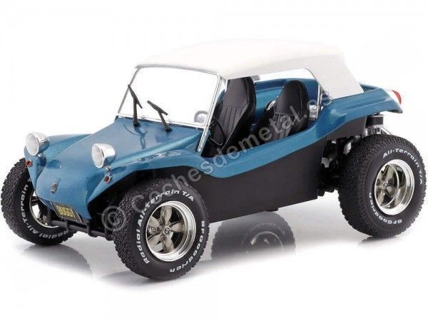 Carsdemetal.es 1968 Meyers manx buggy telhado macio/branco 1:18 SOLLO S1802701