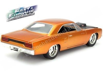 Cochesdemetal.es 1970 Plymouth Road Runner "Fast & Furious" Copper 1:24 Jada Toys 97126/253203030 2