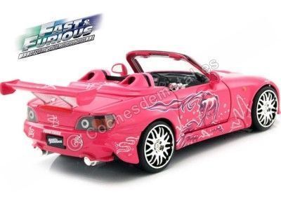 1995 Honda S2000 "Fast & Furious II" Pink 1:24 Jada Toys 97604 Cochesdemetal.es 2