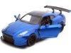 Carsdemetal.es 2012 Nissan GT-R (R35) Ben Sopra "Fast & Furious 8" azul/preto 1:24 Jada Toys 98271 253203014