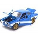 Cochesdemetal.es 1970 Ford Escort I RS 1600 FAV "Fast & Furious 6" Bleu / blanc 1:24 JADA TOYS 99572 253203024