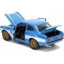 Cochesdemetal.es 1970 Ford Escort I RS 1600 FAV "Fast & Furious 6" Bleu / blanc 1:24 JADA TOYS 99572 253203024