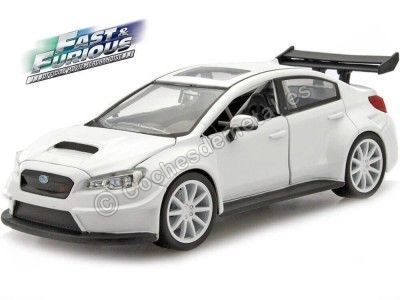 2016 Subaru WRX STI "Fast & Furious 8" White 1:24 Jada Toys 98296 Cochesdemetal.es