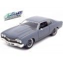 Cochesdemetal.es 1970 Chevrolet Chevelle SS "Fast and Furious IV" Gris Mate 1:24 Jada Toys 97835 253203002