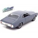 Cochesdemetal.es 1970 Chevrolet Chevelle SS "Fast and Furious IV" Gris Mate 1:24 Jada Toys 97835 253203002