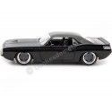 Cochesdemetal.es 1970 Plymouth Barracuda "Fast & Furious" Black 1:24 Jada Toys 97195/253203031