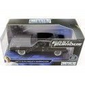 Cochesdemetal.es 1970 Plymouth Barracuda "Fast & Furious" Black 1:24 Jada Toys 97195/253203031
