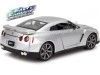 Cochesdemetal.es 2009 Nissan GT-R R35 "Fast & Furious" Silver 1:24 Jada Toys 97212