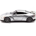 Cochesdemetal.es 2009 Nissan GT-R R35 "Fast & Furious" Silver 1:24 Jada Toys 97212