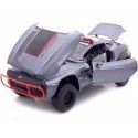 Carsdemetal.es 2017 Motores locais Rally Fighter "Fast & Furious 8" Gray 1:24 Jada Toys 98297